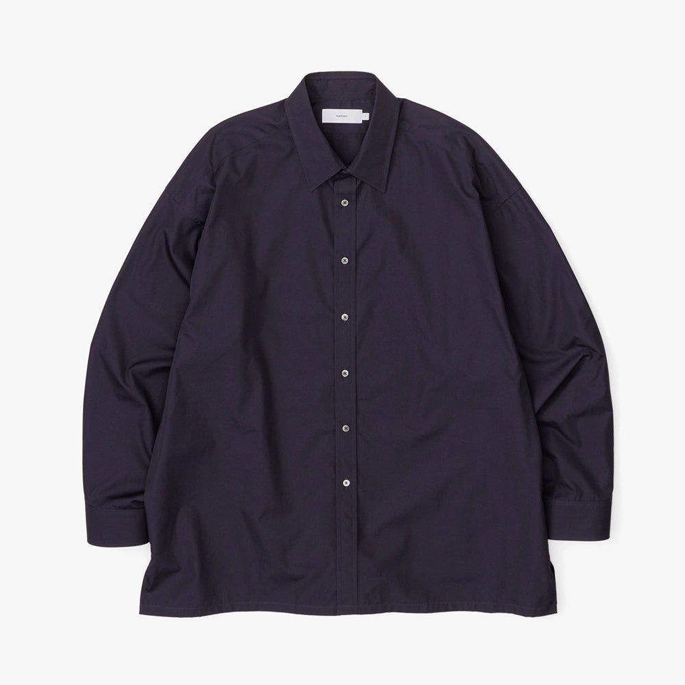 Graphpaper の Hight Count Regular Collar Shirt(GM241-50030B)