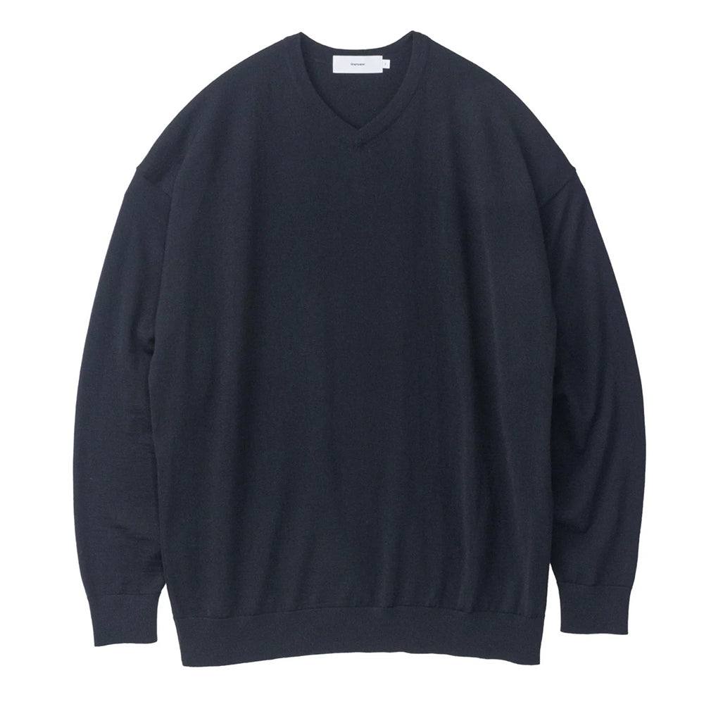 Graphpaper / High Gauge V Neck Knit