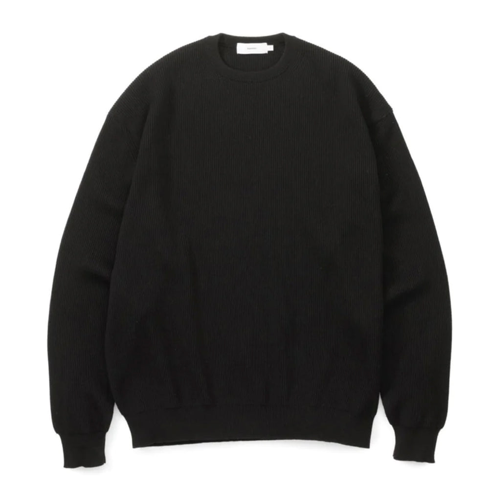 Graphpaper / High Density Crew Neck Knit (GU243-80092B)