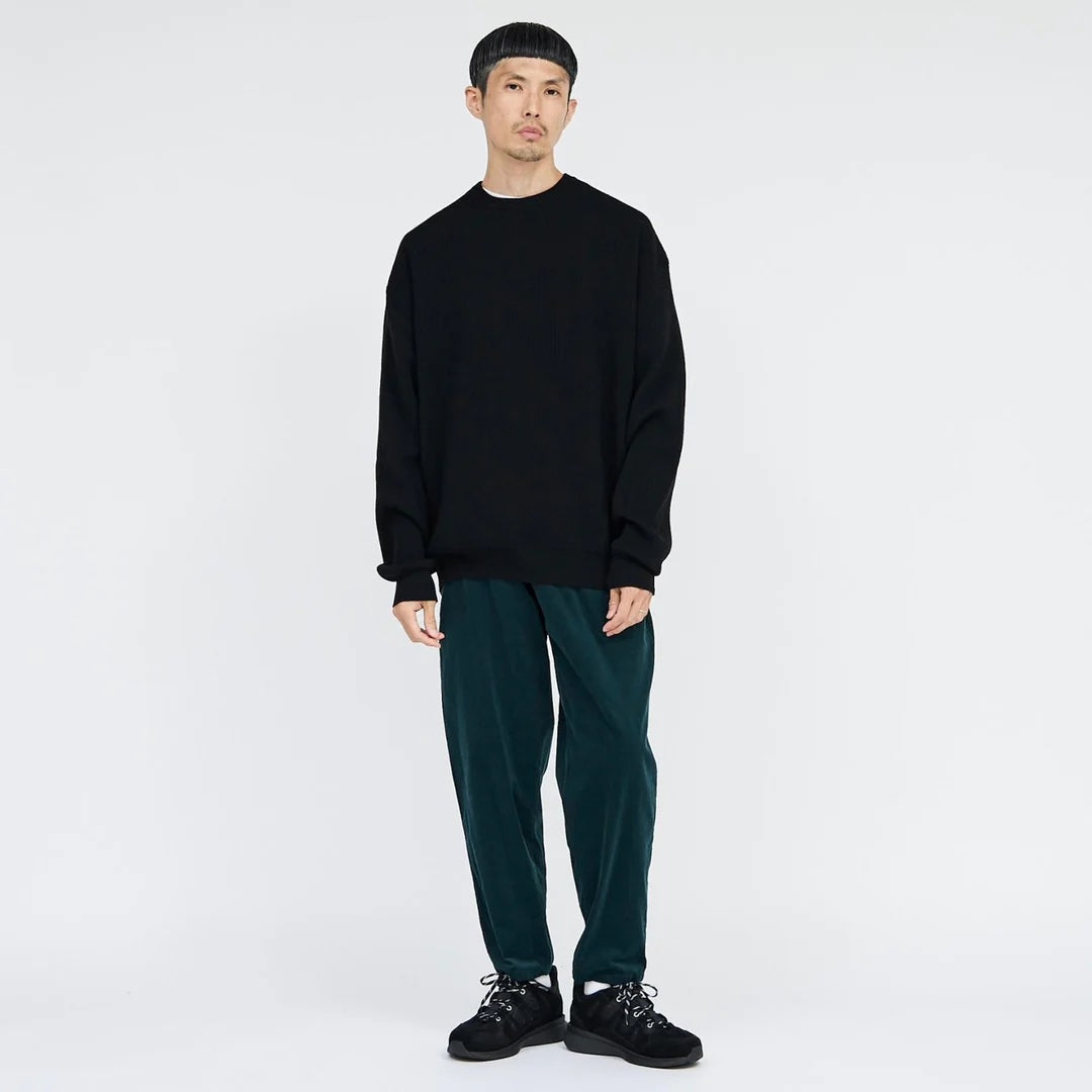 Graphpaper / High Density Crew Neck Knit (GU243-80092B)