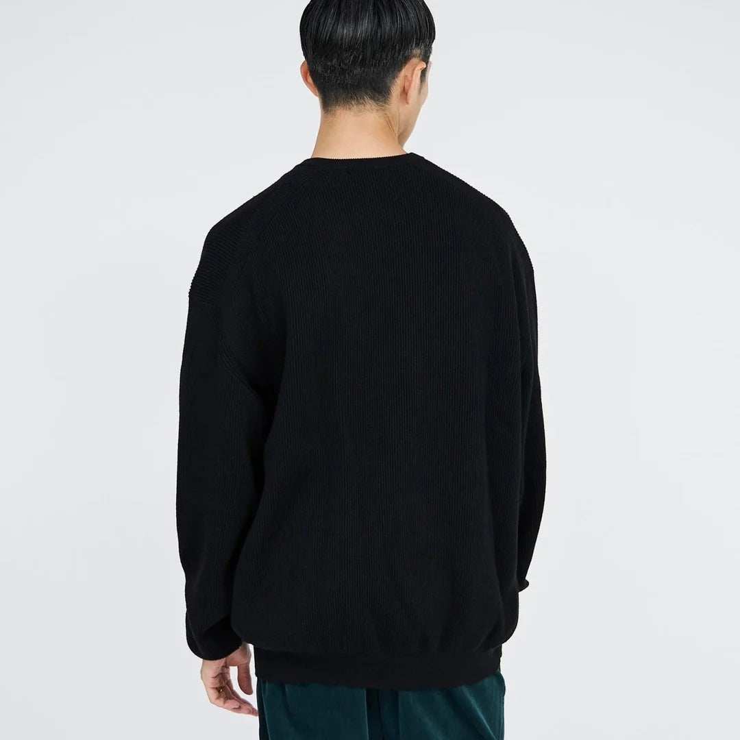 Graphpaper / High Density Crew Neck Knit (GU243-80092B)