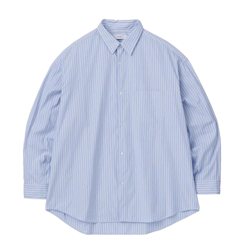 GraphpaperのCANCLINI L/S Oversized Regular Collar Shirt (STRIPE)