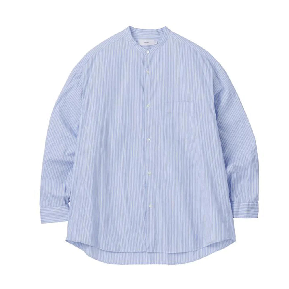 GraphpaperのSOKTAS L/S Oversized Band Collar Shirt (STRIPE)