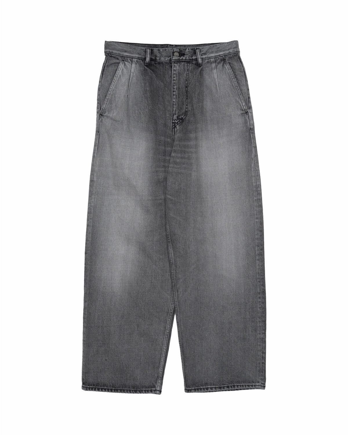 Susiページ(2) Graphpaper/グラフペーパー】Selvage Denim Two Tuck Tapered