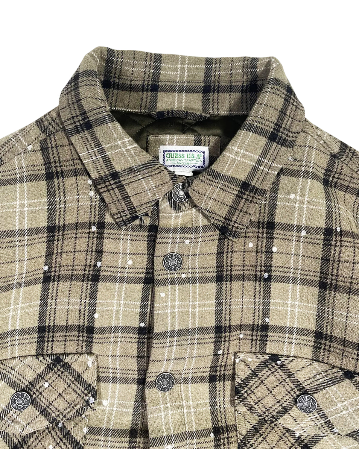 GUESS U.S.A / M / FLANNEL SHIRT  (M5BH05WF910-L81L)