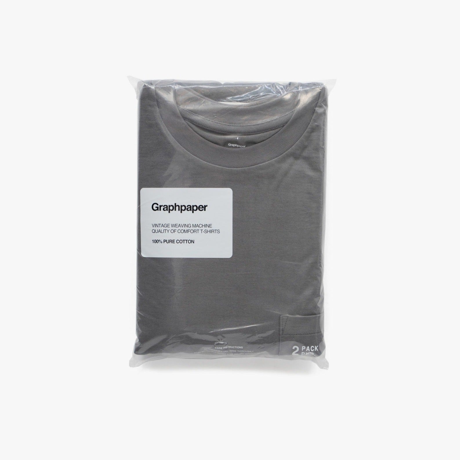 Graphpaper の 2-Pack S/S Pocket Tee 