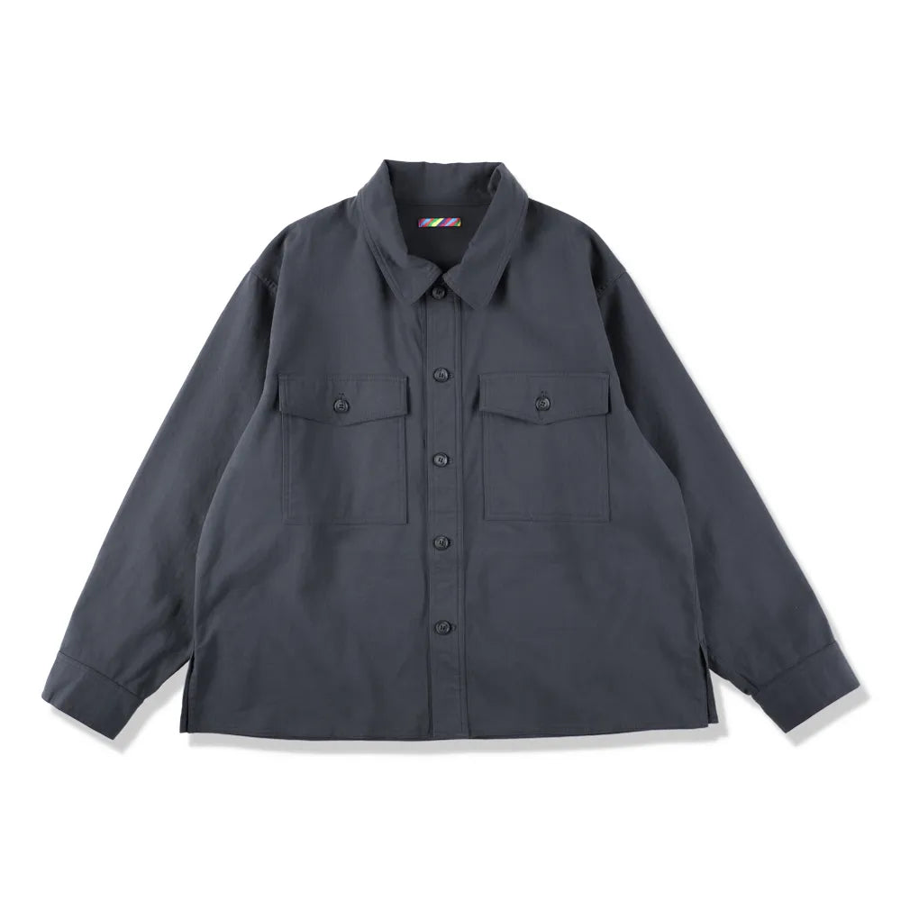 is-ness  の KERSEY-SHIRT JACKET (24AW_07_1006AWCVAL01W-1)