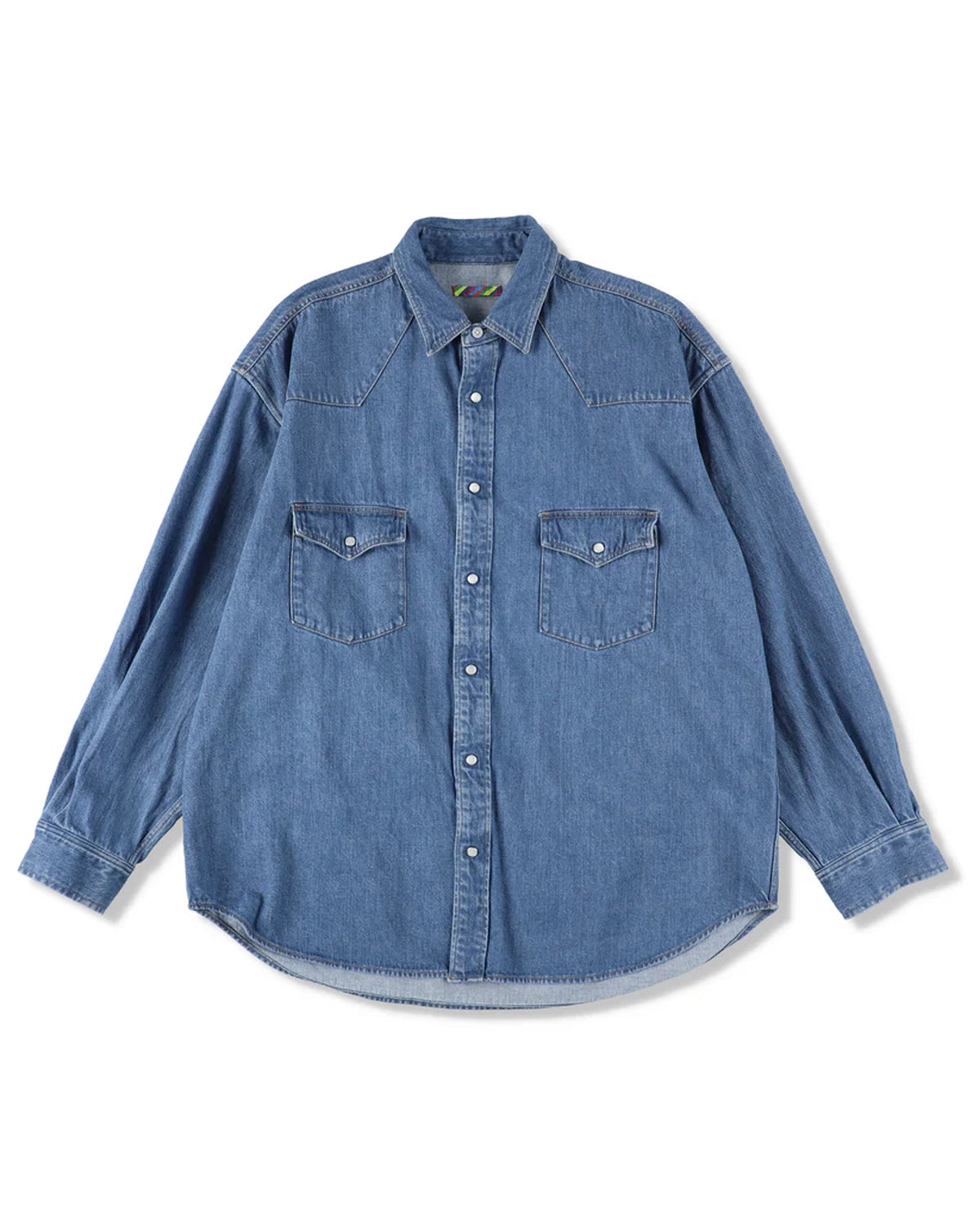 is-ness の WESTERN SHIRTS -Enzyme Wash- (25AW_17_1007AWSH01-1)
