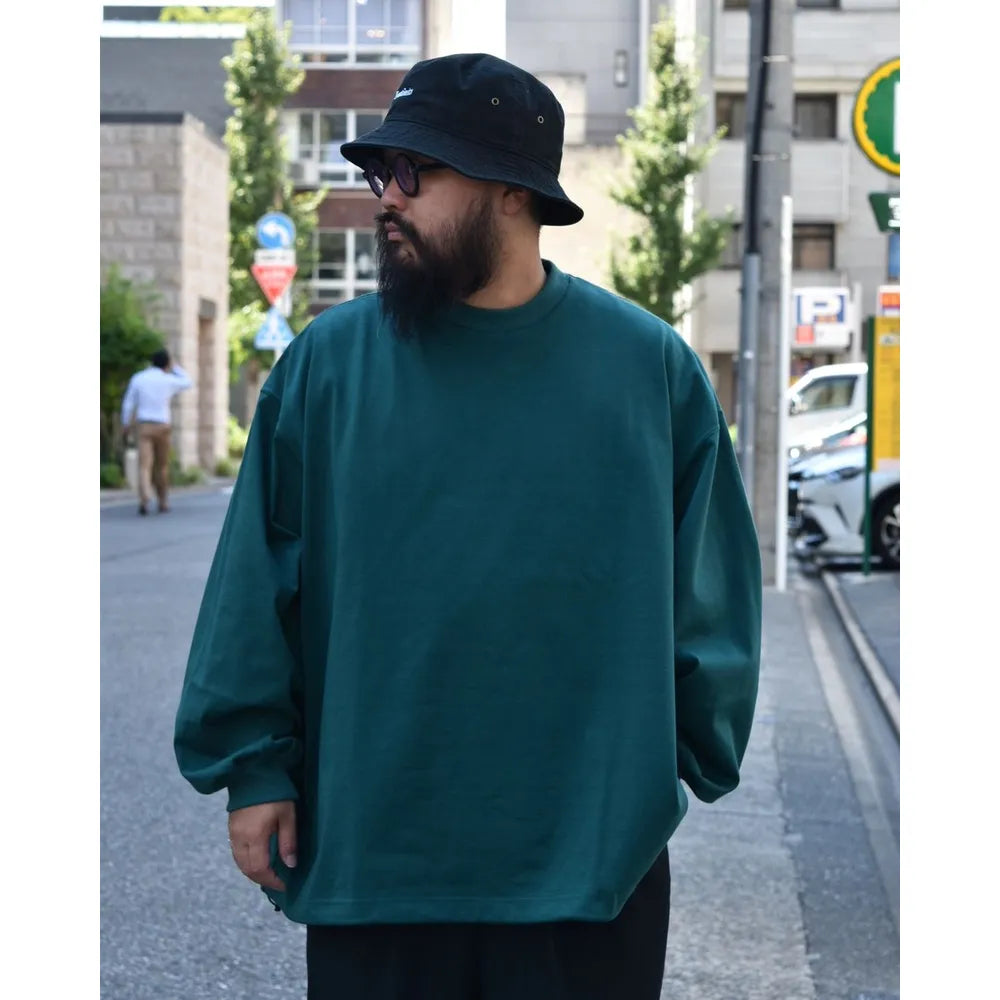 is-ness / BALOON LONG SLEEVE T-SHIRTS (24AW_33_1004SAWCS03)