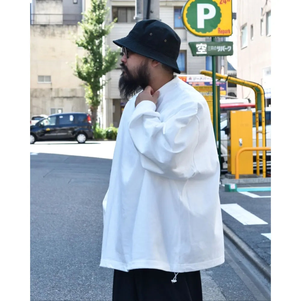 is-ness / BALOON LONG SLEEVE T-SHIRTS (24AW_33_1004SAWCS03)