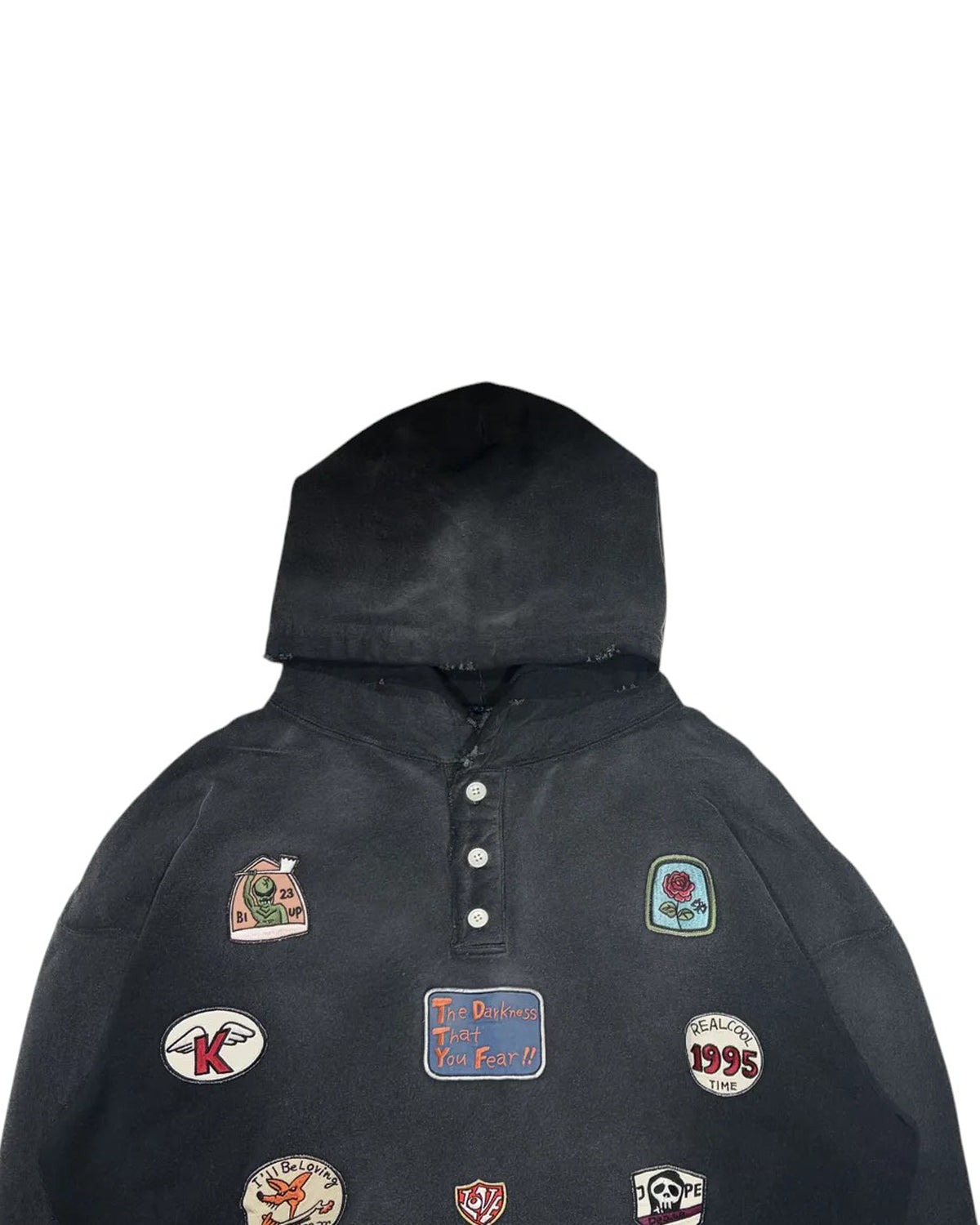 KAMIYA / Henry Neck Hooded T/C Mult Ptc (G16HD073)