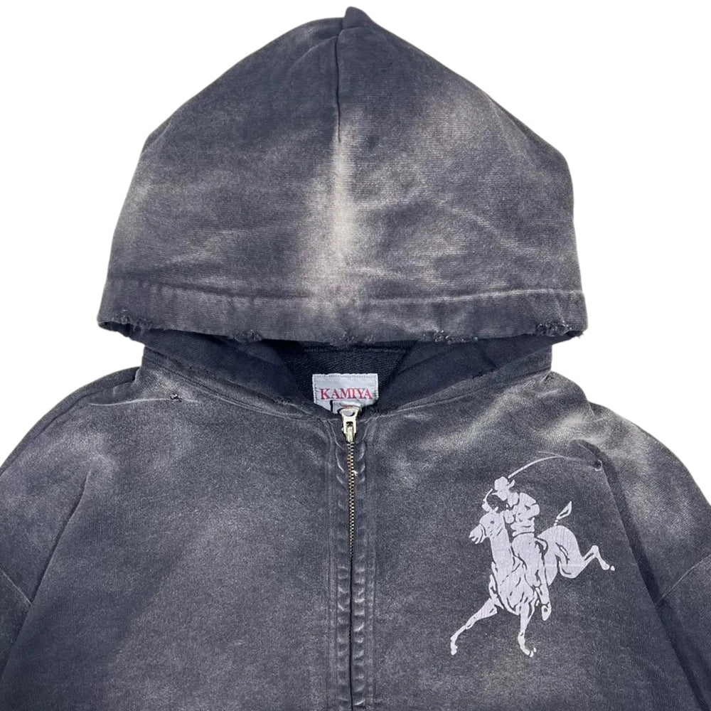 KAMIYA / RODEO Zip-up Hoodie (G13HD064)