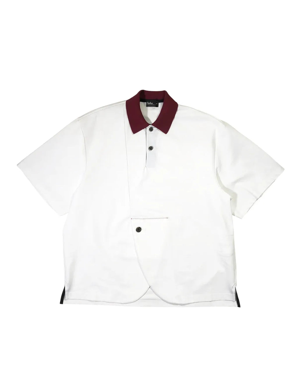 kolor 半袖シャツ 245SCM-BOJ113 S 25SCM-B02104-gry-01.jpg