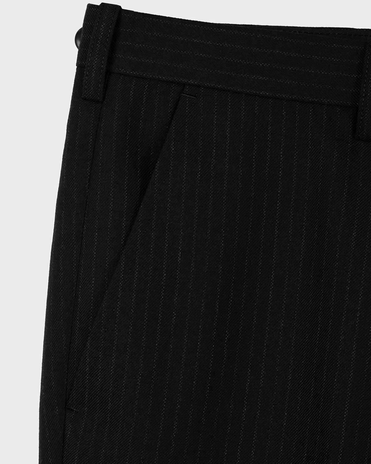 LAD MUSICIAN / WOOL GABARDINE STRAIGHT PANTS (2226-551)