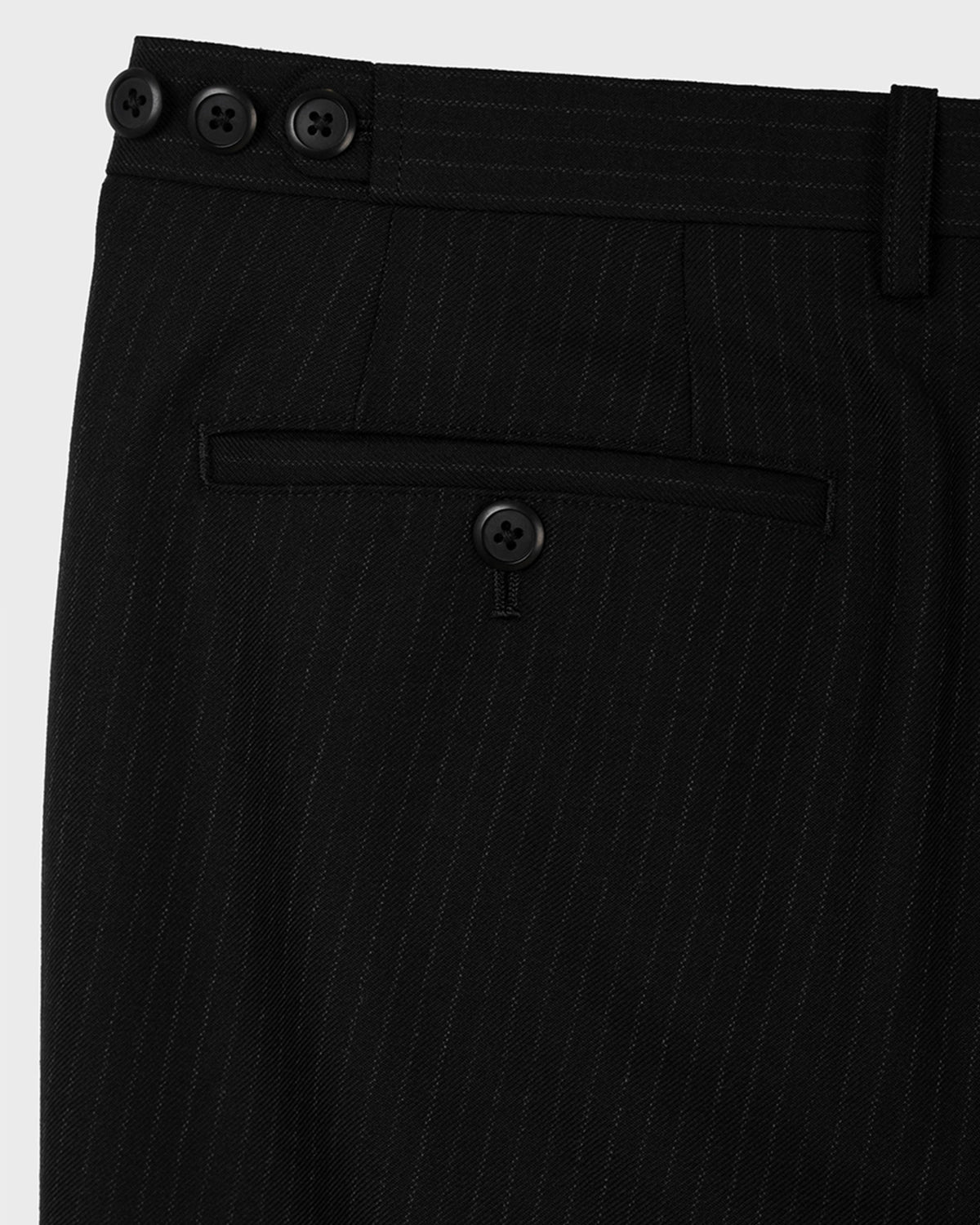 LAD MUSICIAN / WOOL GABARDINE STRAIGHT PANTS (2226-551)