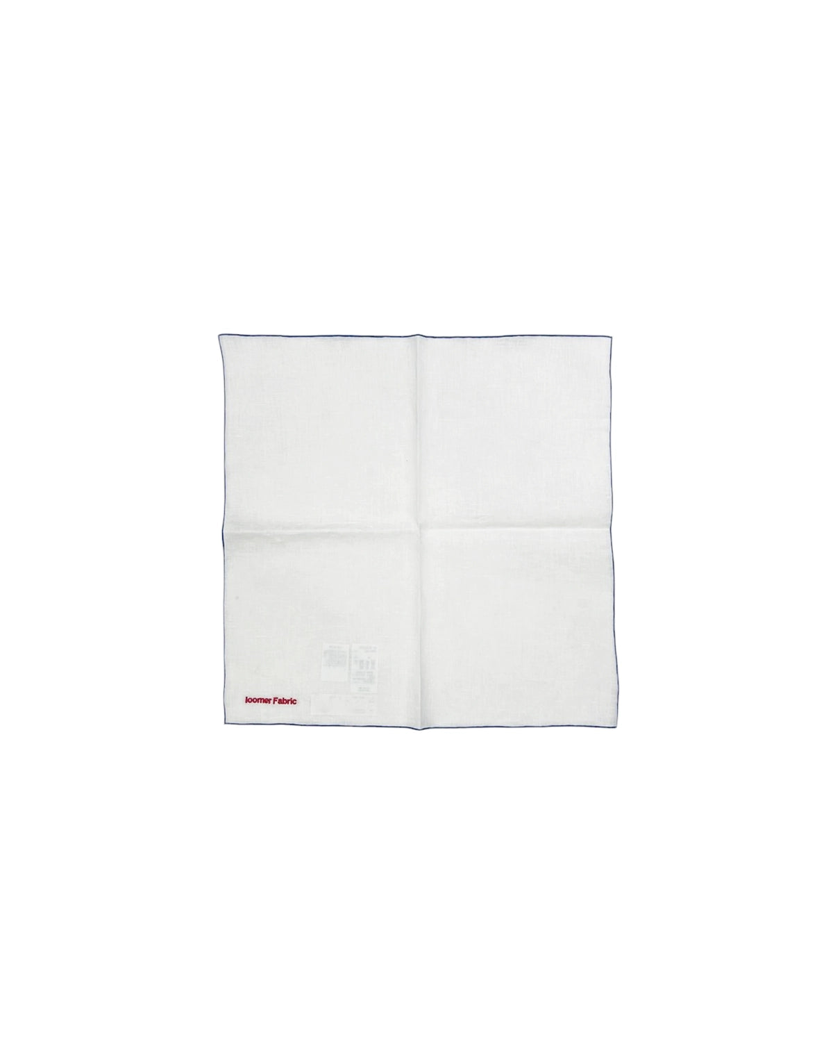 loomer の Embroidery Linen Cloth -Handkerchief (LM125-LC054)