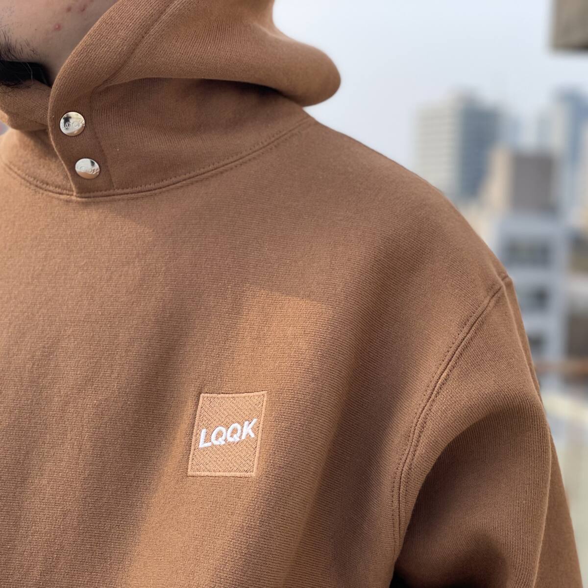 LQQK STUDIO / SIGNATURE SNAP HOODY