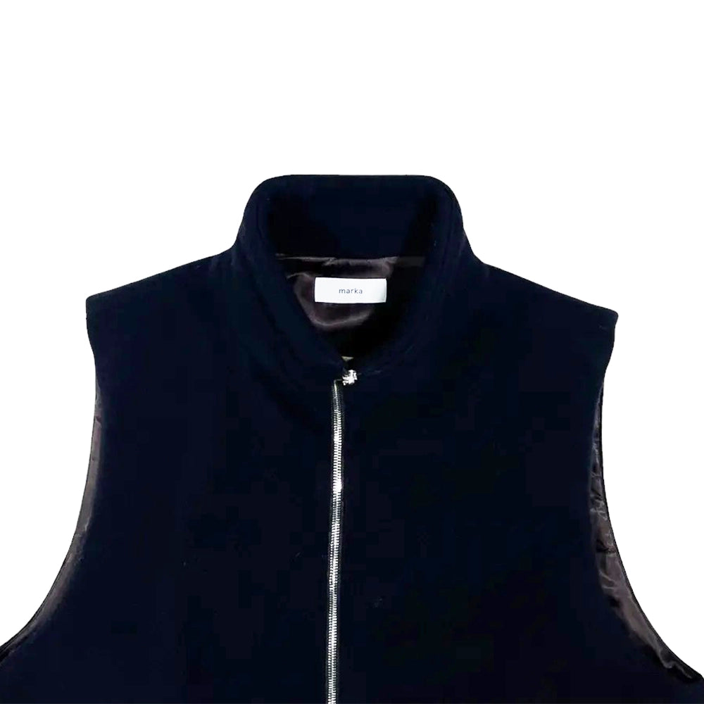 marka / PUFFED VEST (M24C14BL01A)