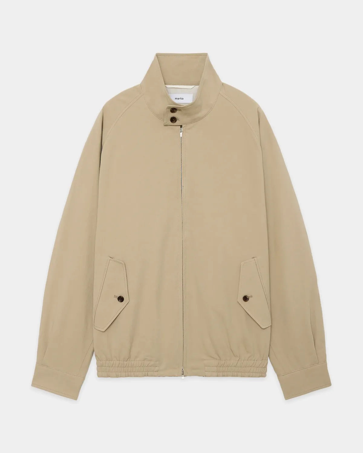 marka の 60/2 ORGANIC COTTON SOFT DRY CHINO DOG EAR JACKET (M25A03BL01C)