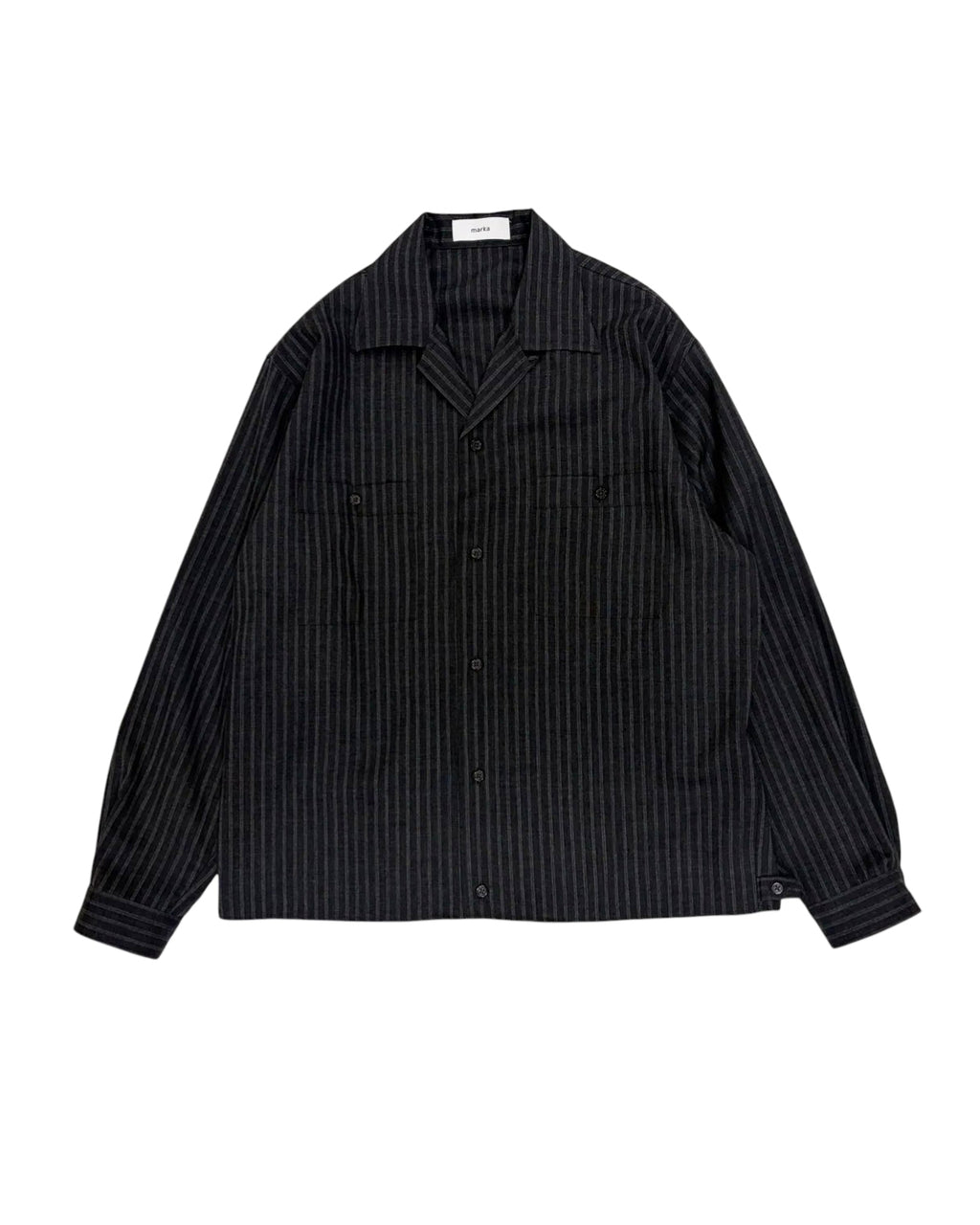marka(マーカ) / DOUBLU POCKET OPEN COLLAR SHIRT | 公式通販・JACK