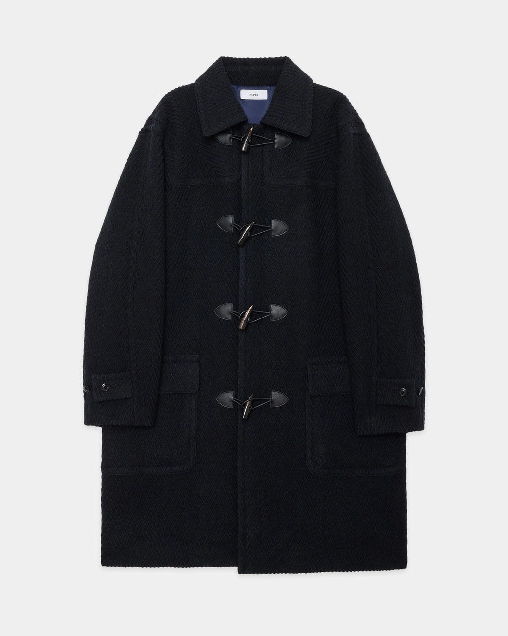 markaware short belt ショートベルト ダッフルコート マーカ