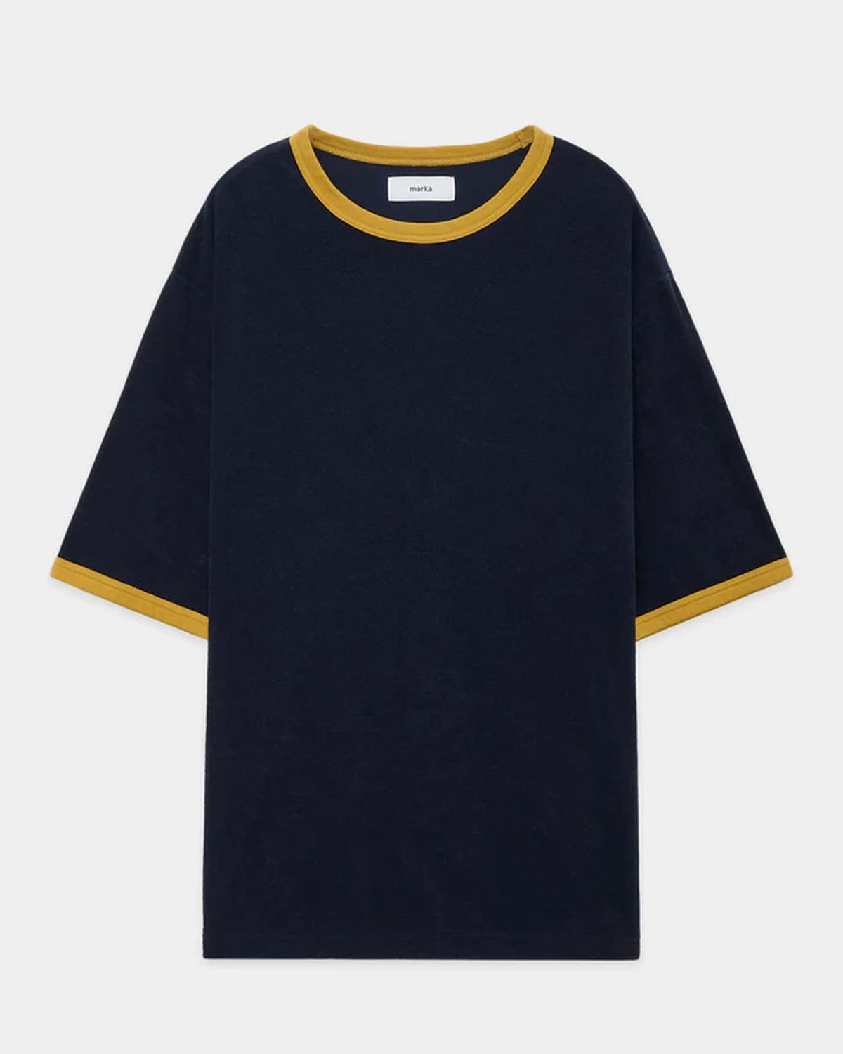marka の ORGANIC COTTON PILE RINGER PILE TEE (M25B04CS01B)