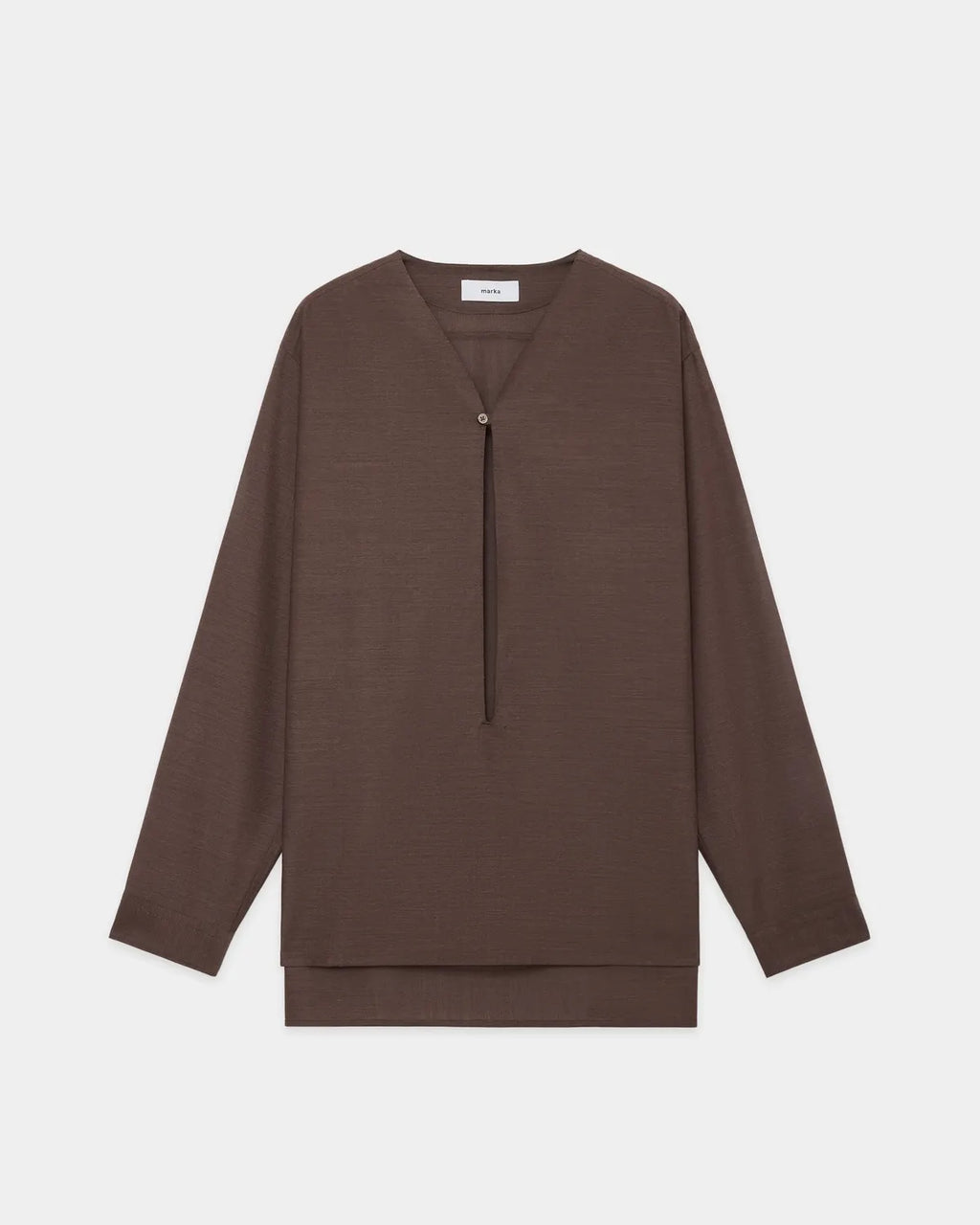 marka(マーカ) / Wool High Twist Tropical / Skipper Shirt | 公式