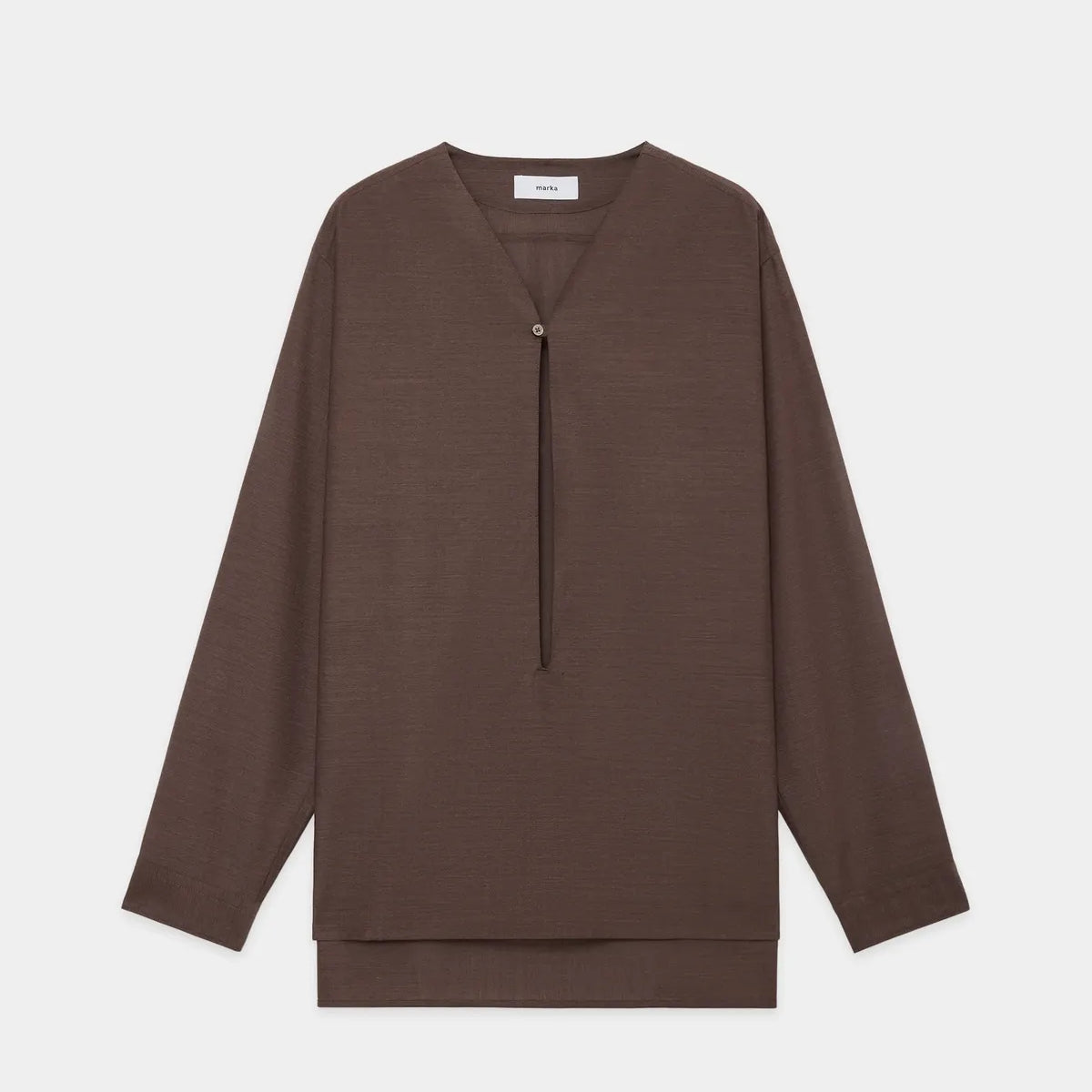 marka(マーカ) / Wool High Twist Tropical / Skipper Shirt | 公式