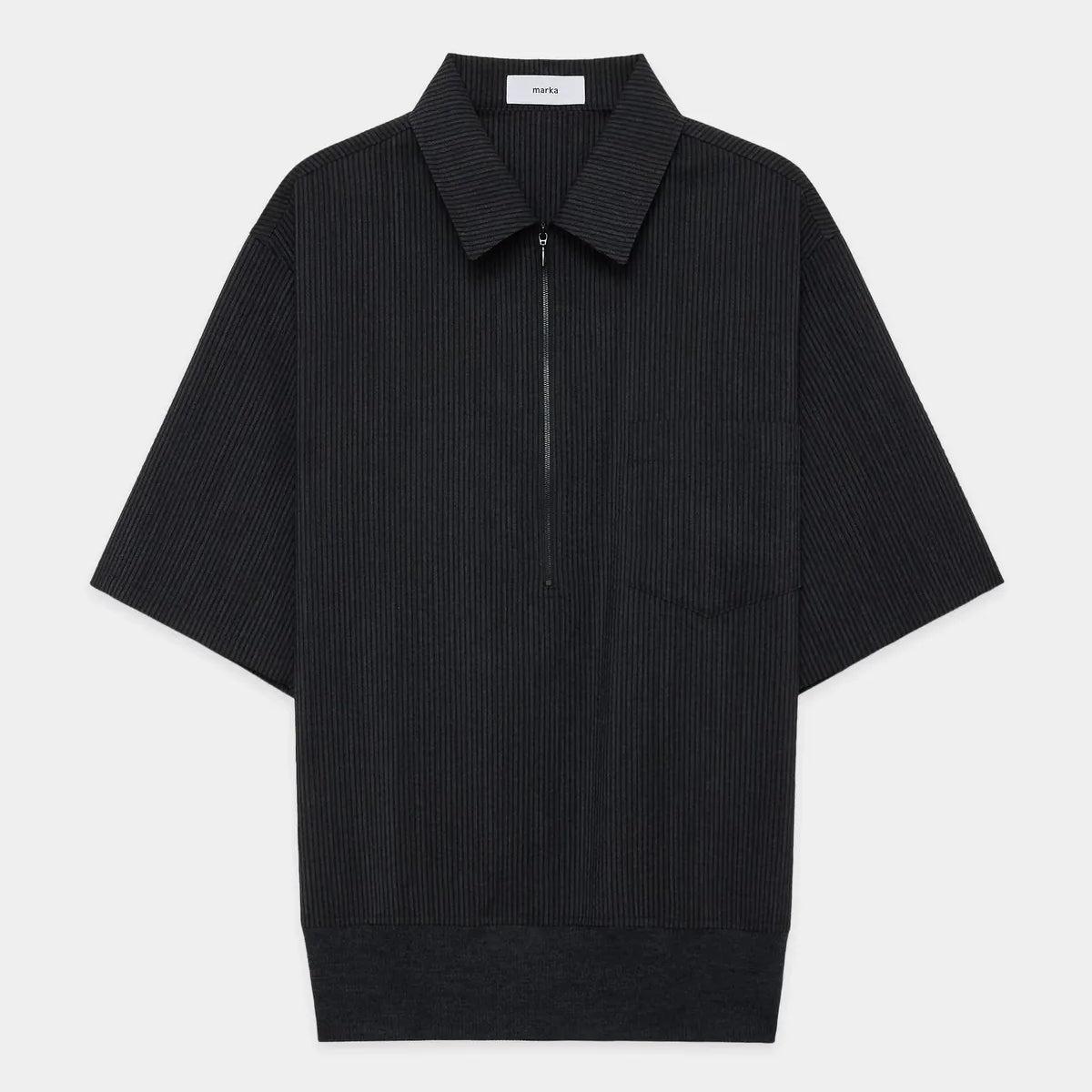 marka(マーカ) / Wool seersucker / Half Zip Shirt | 公式通販・JACK