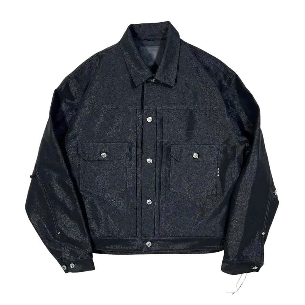 mastermind JAPAN の MJ PUZZLE DENIM JACKET (MJ24E13-BL020)