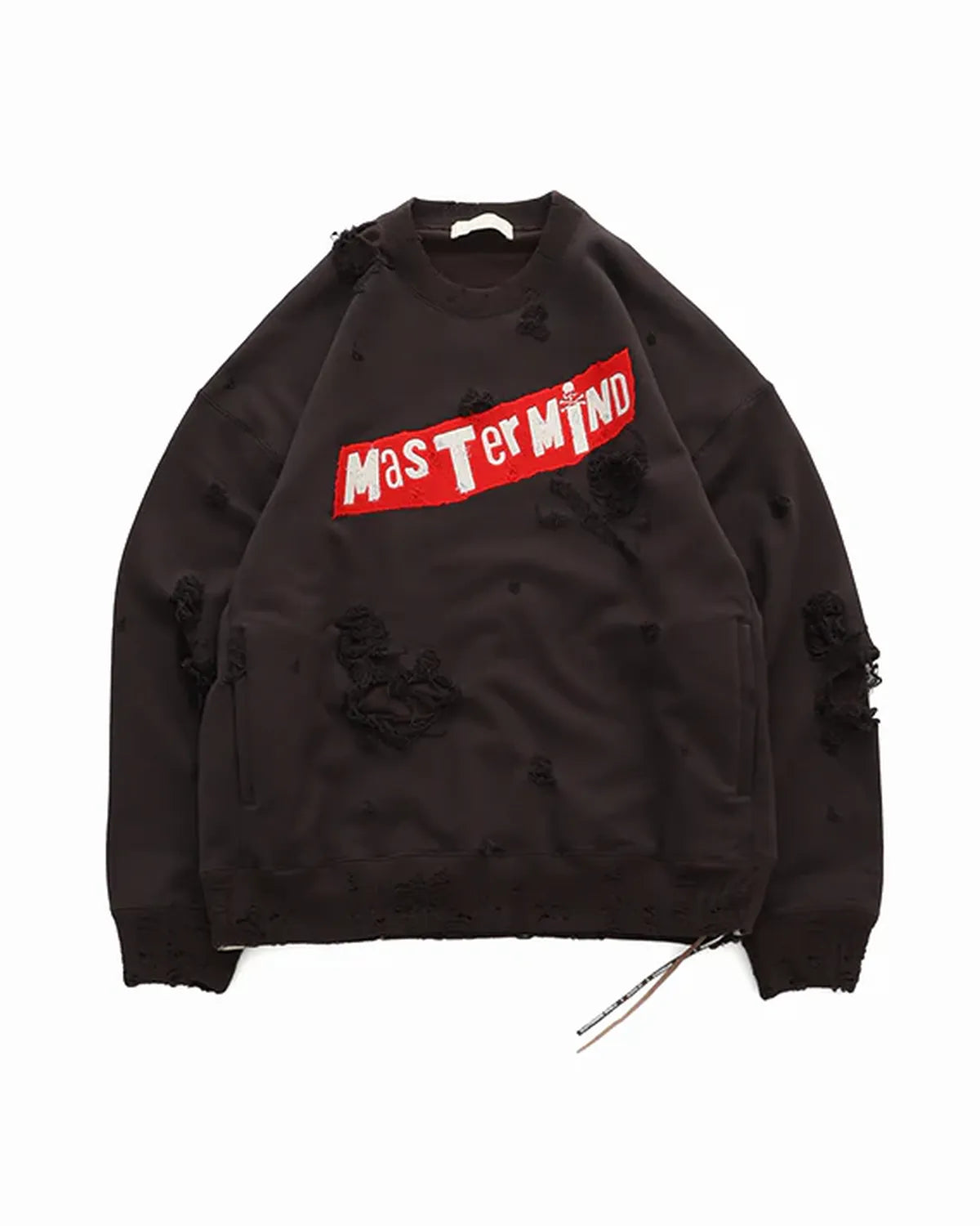mastermind JAPAN の  MW BOXY DISTRESSED SWEATSHIRT (MW25S15-SW010)