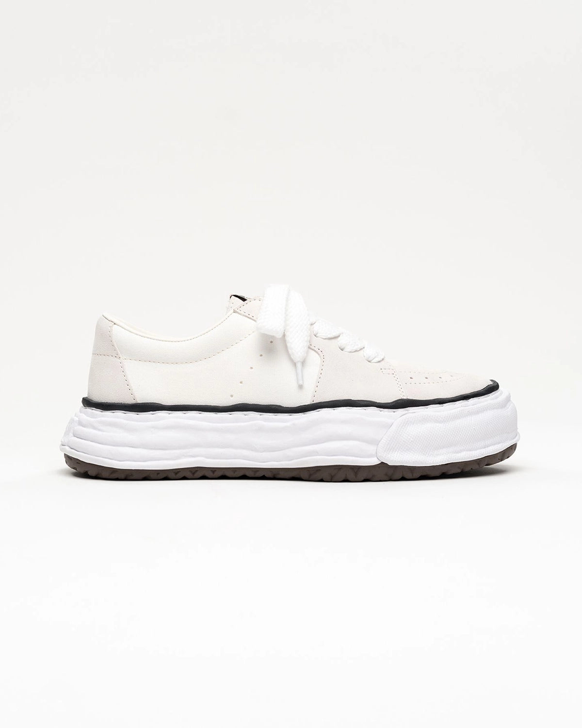 Maison MIHARA YASUHIRO / "ERIC" OG Sole Mix Material Low-top Sneaker (A16FW701)