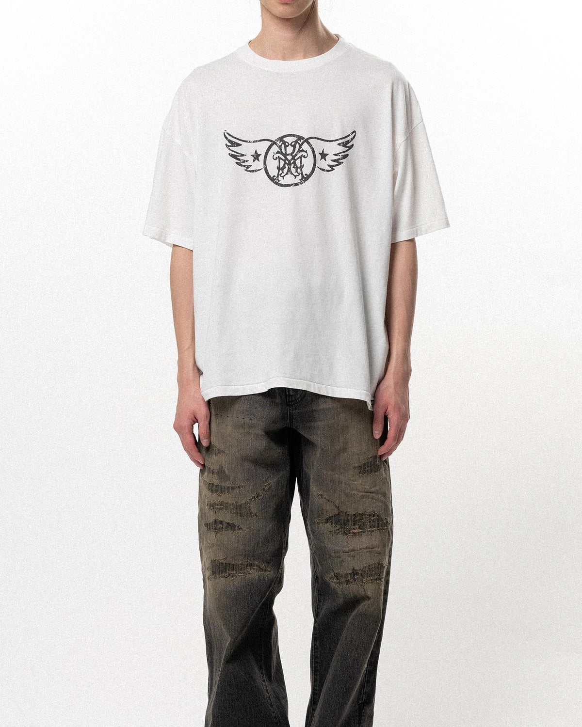 KAMIYA / "AERO-KMY" T-shirt (G16TS097)