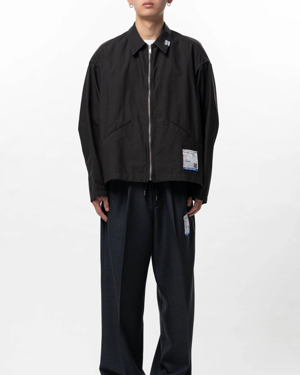 Maison MIHARA YASUHIRO  in・stru(men-tal). / W/R Back Twill Zip Jacket (I16BL092)