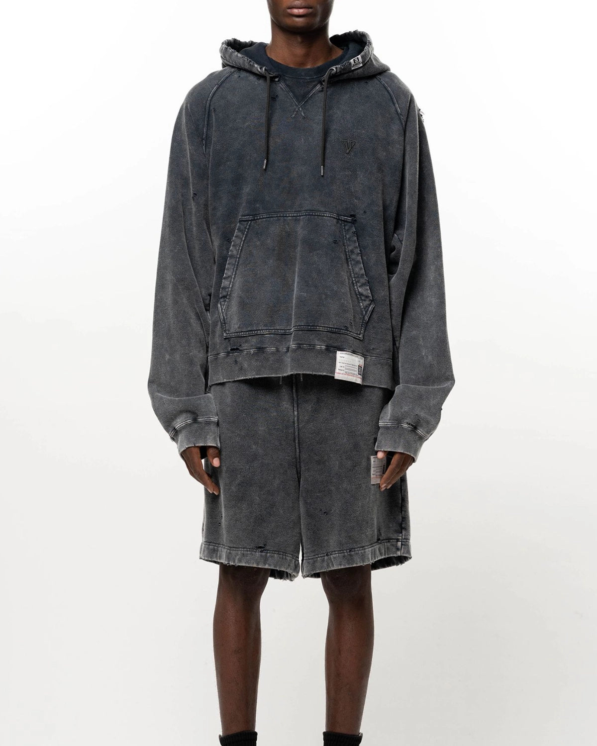 Maison MIHARA YASUHIRO / Bleached Hoodie (A17HD542)