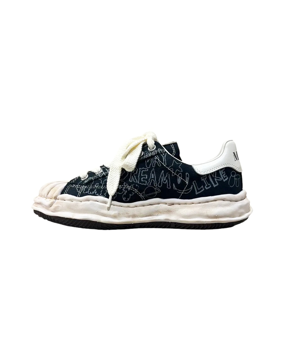 Maison MIHARA YASUHIRO / "BLAKEY" graffitied Sneaker (A16FW730)