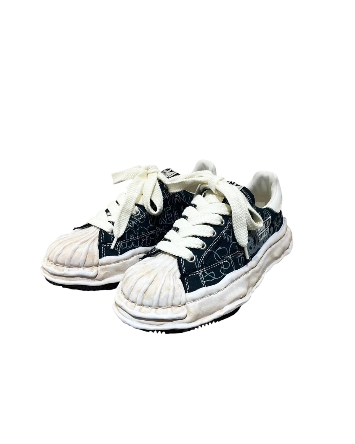 Maison MIHARA YASUHIRO / "BLAKEY" graffitied Sneaker (A16FW730)