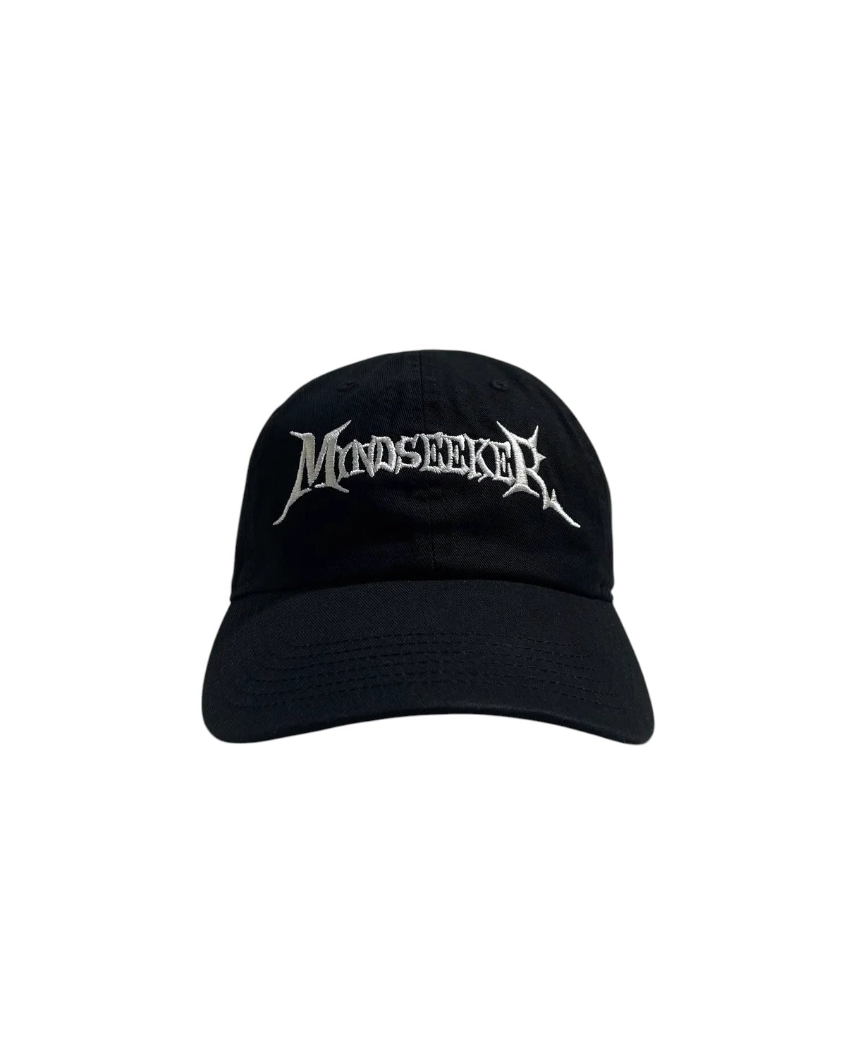 mindseeker の Black Metal Logo Cap (MSMU-242-007)