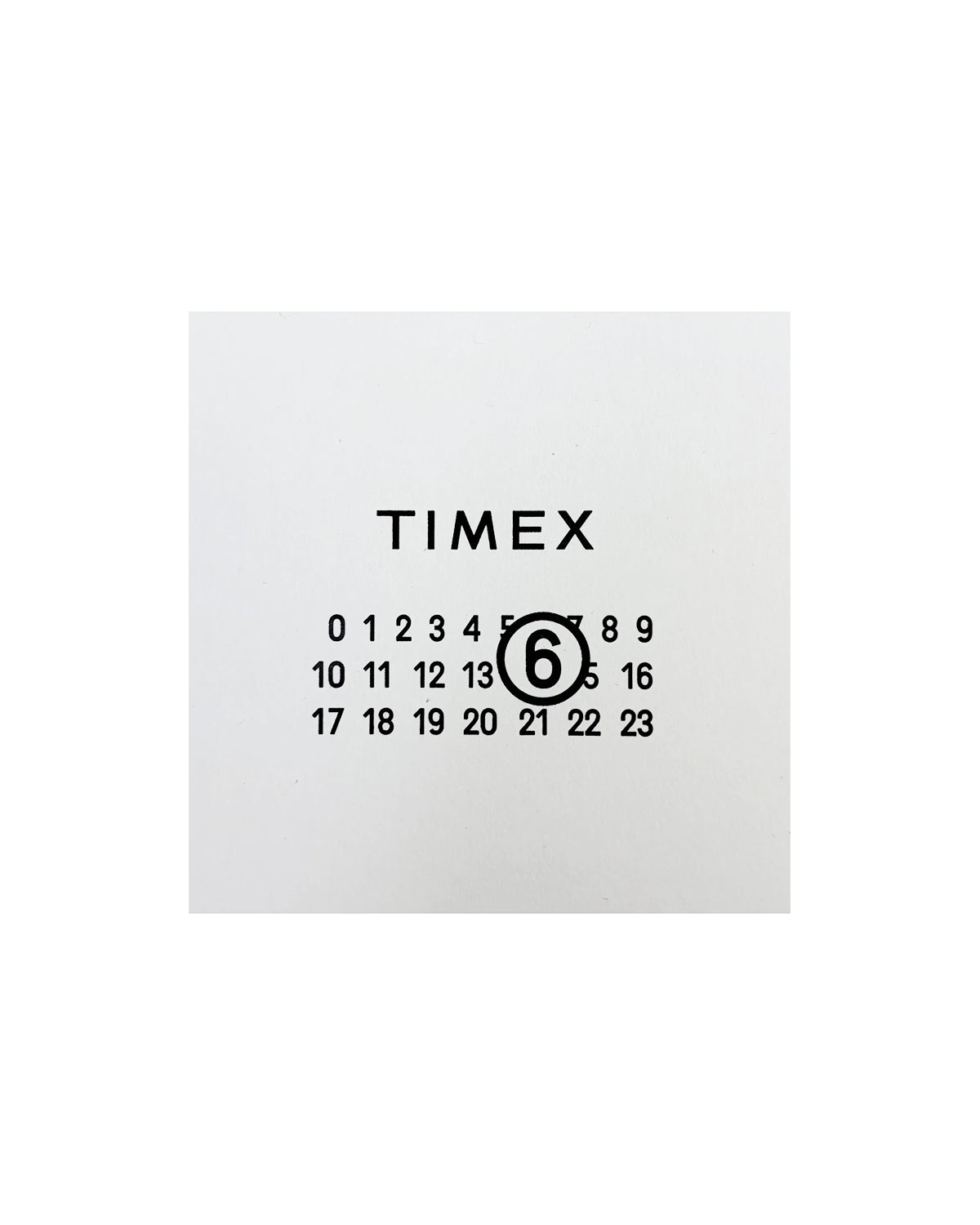 MM6 × Timex /  T80 Ring Watch Size S/M (S33YW0003M10063)