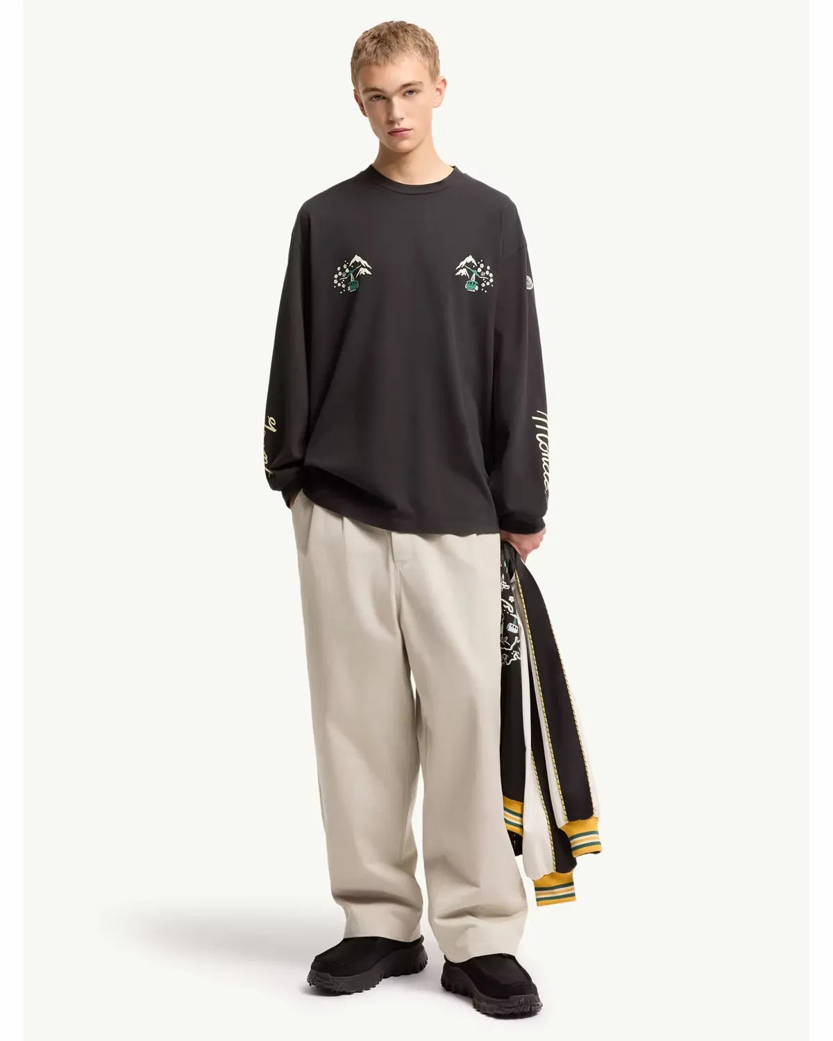 MONCLER × FRAGMENT / LS T-SHIRT (L209U8D0000189AZI)