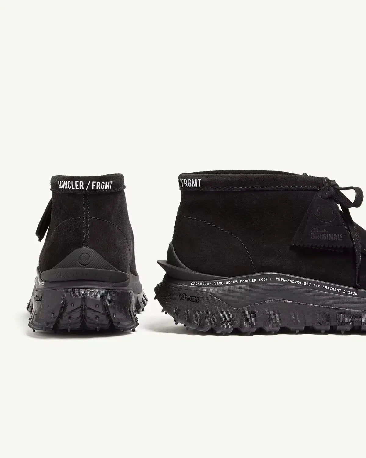 MONCLER × FRAGMENT × Clarks / Trailgrip Wallabee GTX Boots (L209U4G00010N1270)