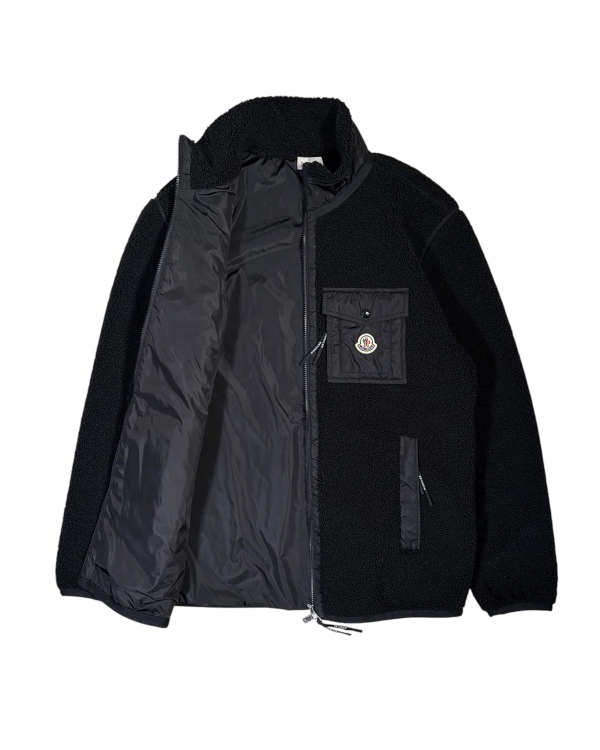 XL□新品モンクレールFELPA APERTA CON ZIPスタジャン型ダウン 
