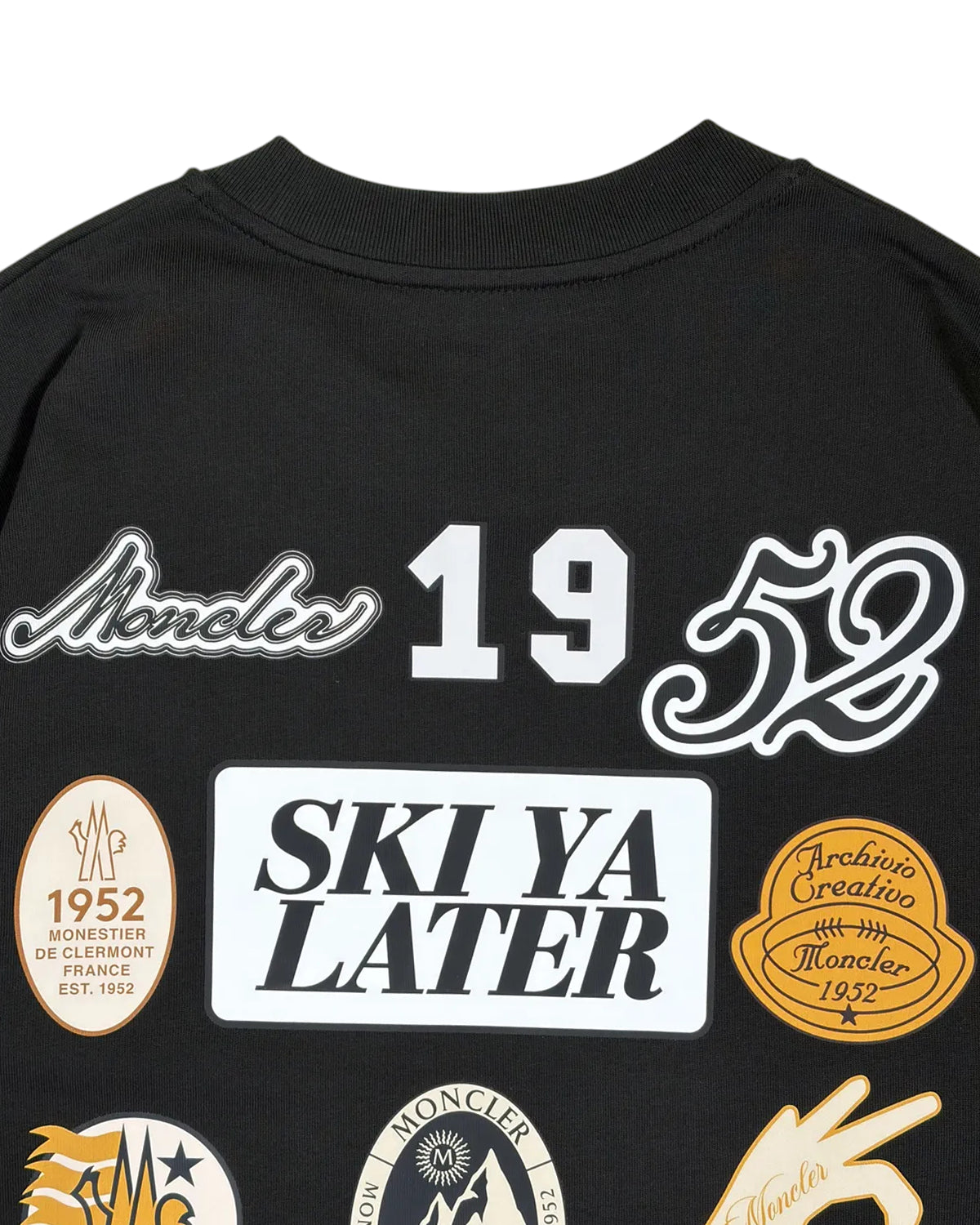 極美品］モンクレール ロンT ブラック 極美品 モンクレール MONCLER T 