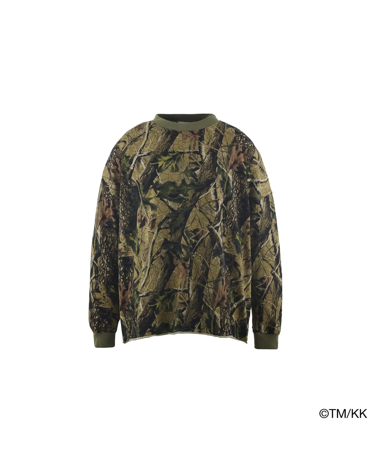 mononoke・made の L/S T-SHIRT WIDE / CAMO (MT-MK8-0000-010)