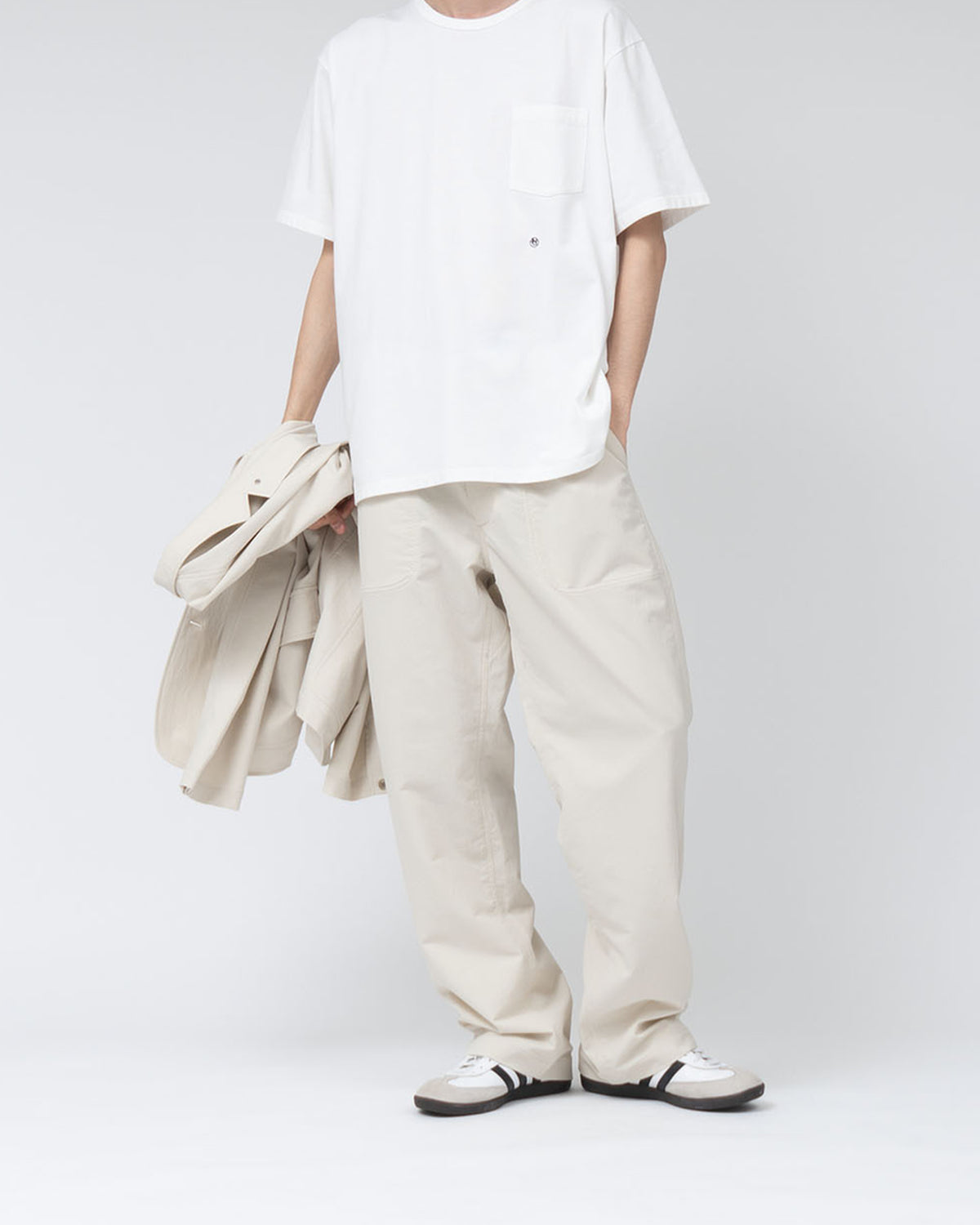 nanamica / COOLMAX Jersey Pocket Tee (S25SI114)