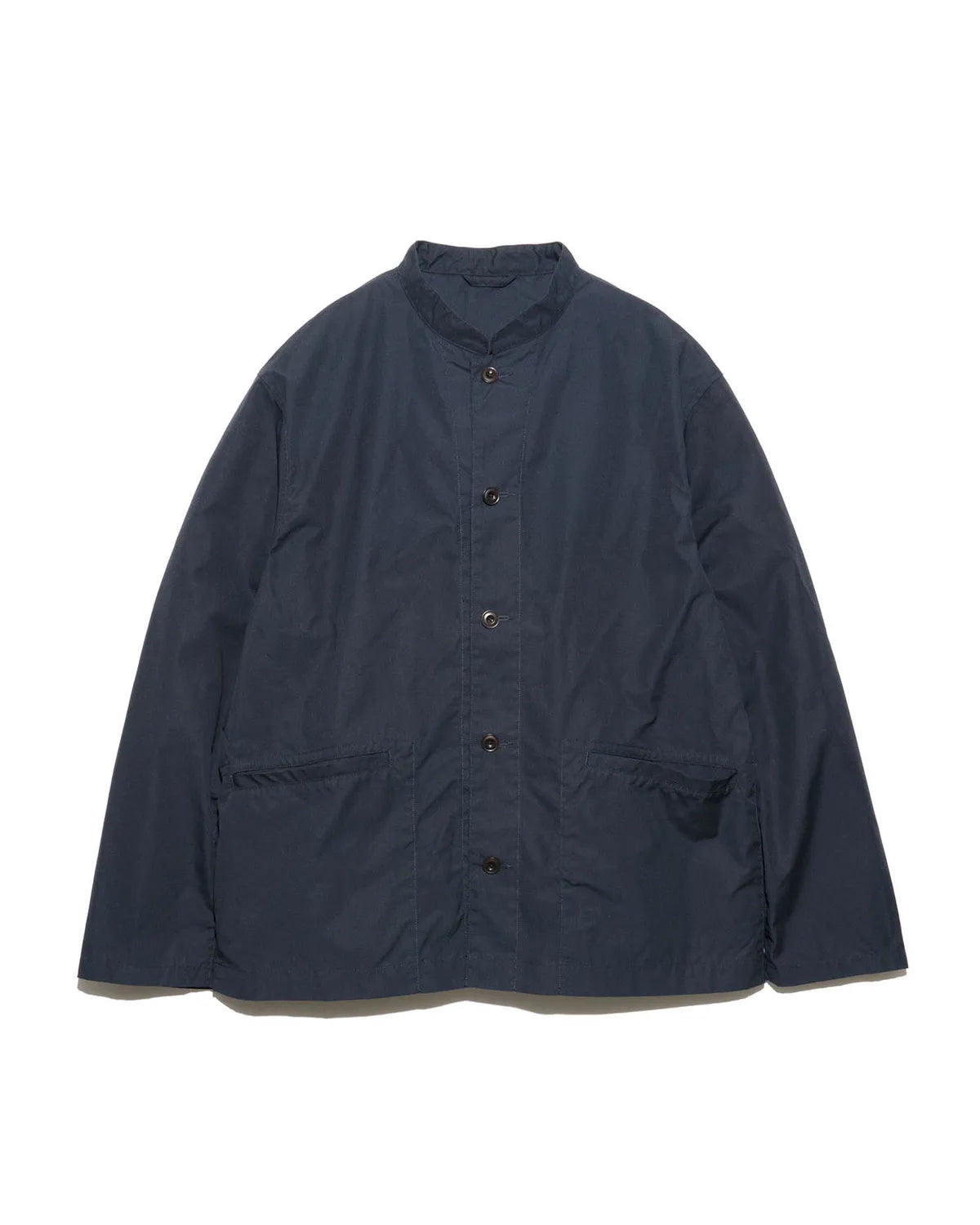 nanamica の Band Collar Shirt Jacket (S25SA106)