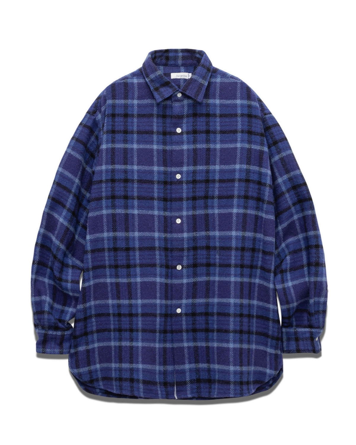 nanamica の Heavy Flannel Shirt (S25FG046)