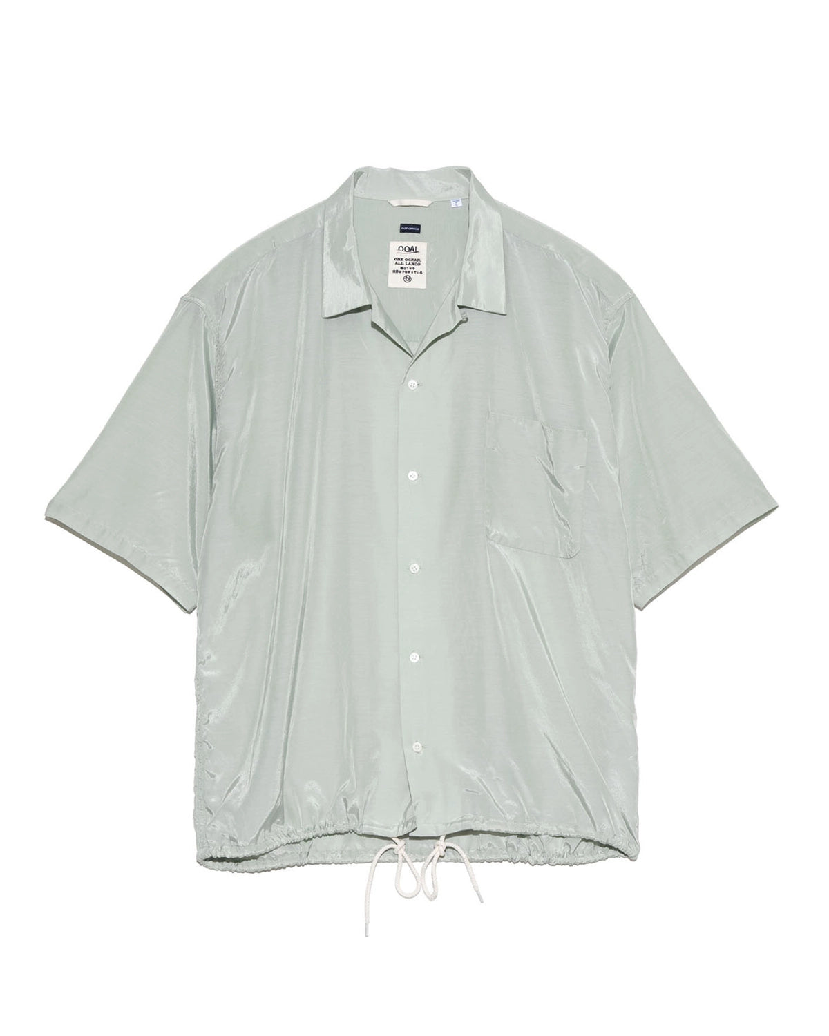 nanamica の Open Collar S/S Shirt (S25SG019)