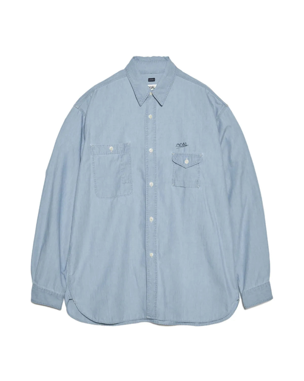 nanamica の Regular Collar Chambray Shirt (S26SG011)