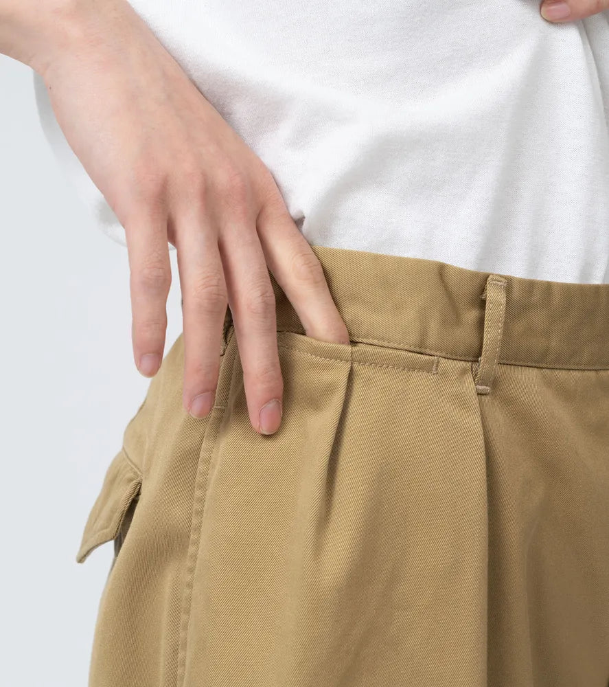 nanamica / DOUBLE PLEAT CHINO PANTS (S24FC054)